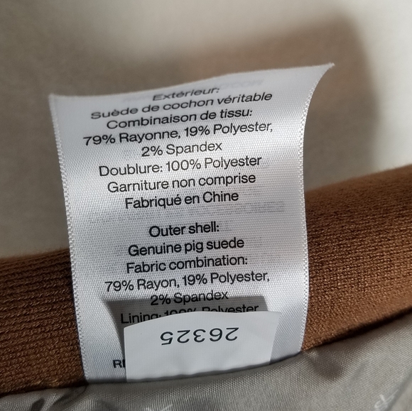 Soia & Kyo Suede Jacket brown xs extra small - Picture 4 of 16